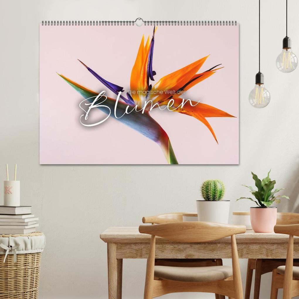 Weitere Ansicht: Die magische Welt der Blumen (Wandkalender 2026 DIN A2 quer), CALVENDO Monatskalender | SF SF, Calvendo, SF