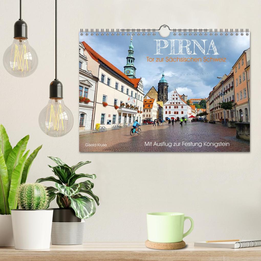 Weitere Ansicht: Pirna - Tor zur Sächsischen Schweiz (Wandkalender 2026 DIN A4 quer), CALVENDO Monatskalender | Gisela Kruse, Calvendo