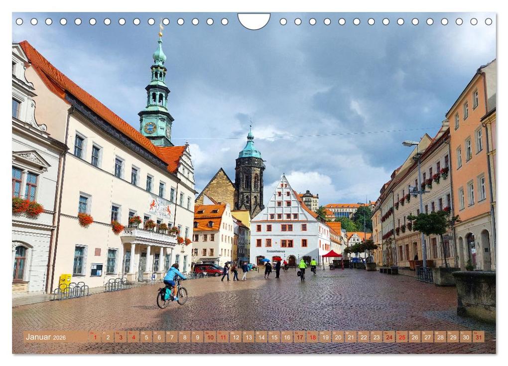 Weitere Ansicht: Pirna - Tor zur Sächsischen Schweiz (Wandkalender 2026 DIN A4 quer), CALVENDO Monatskalender | Gisela Kruse, Calvendo