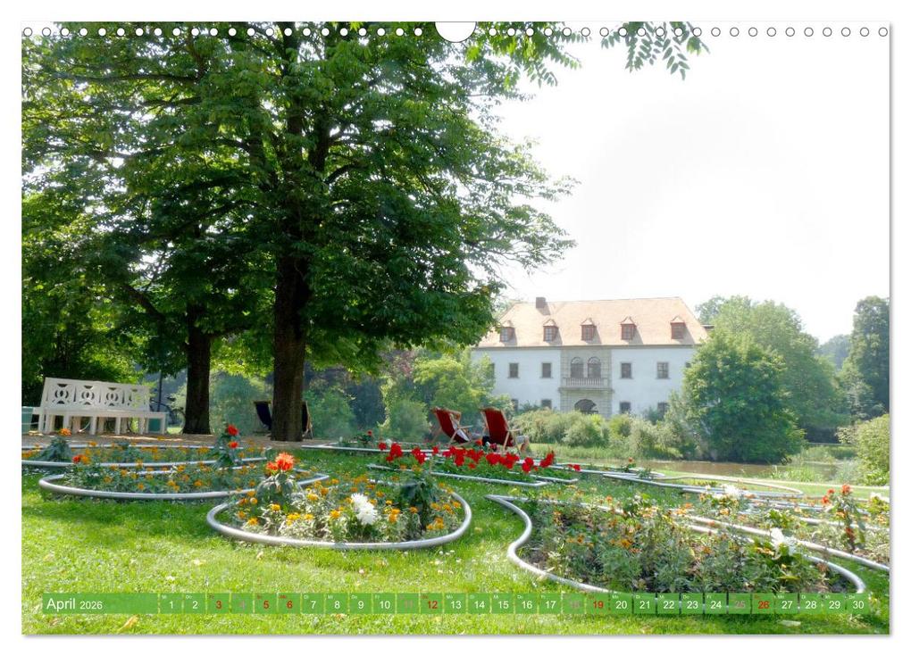 Weitere Ansicht: Moritzburg, Weesenstein, Muskau - Drei schöne sächsische Schlösser (Wandkalender 2026 DIN A3 quer), CALVENDO Monatskalender | Gisela Kruse, Calvendo