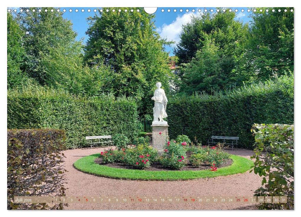 Weitere Ansicht: Moritzburg, Weesenstein, Muskau - Drei schöne sächsische Schlösser (Wandkalender 2026 DIN A3 quer), CALVENDO Monatskalender | Gisela Kruse, Calvendo