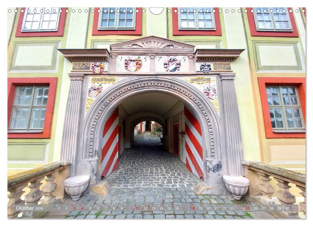 Weitere Ansicht: Moritzburg, Weesenstein, Muskau - Drei schöne sächsische Schlösser (Wandkalender 2026 DIN A3 quer), CALVENDO Monatskalender | Gisela Kruse, Calvendo