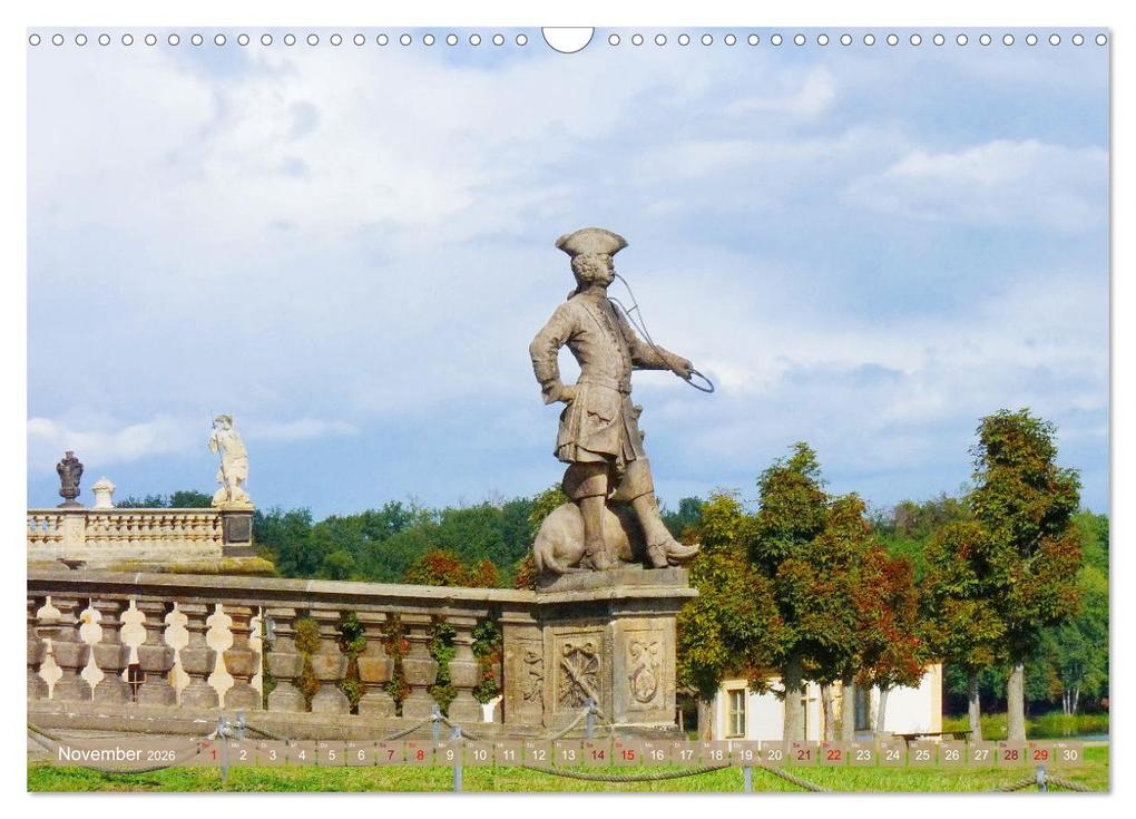 Weitere Ansicht: Moritzburg, Weesenstein, Muskau - Drei schöne sächsische Schlösser (Wandkalender 2026 DIN A3 quer), CALVENDO Monatskalender | Gisela Kruse, Calvendo