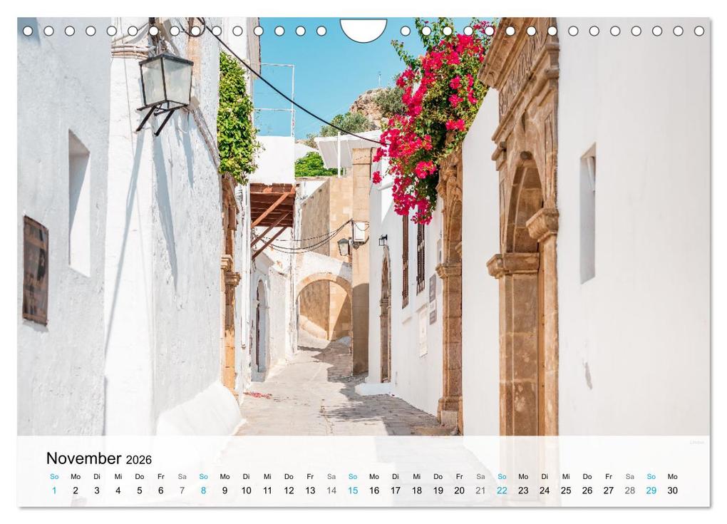 Weitere Ansicht: Rhodos - Die Highlights der Insel (Wandkalender 2026 DIN A4 quer), CALVENDO Monatskalender | Thomas und Elisabeth Jastram, Calvendo, Thomas / Jastram, Elisabeth Jastram