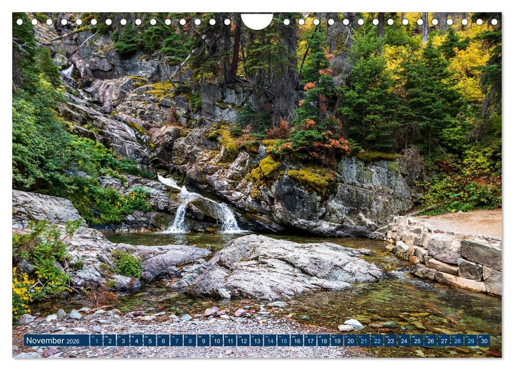 Weitere Ansicht: Glacier National Park - Abenteuer in den Rocky Mountains (Wandkalender 2026 DIN A4 quer), CALVENDO Monatskalender | Thomas Holtgräwe, Calvendo