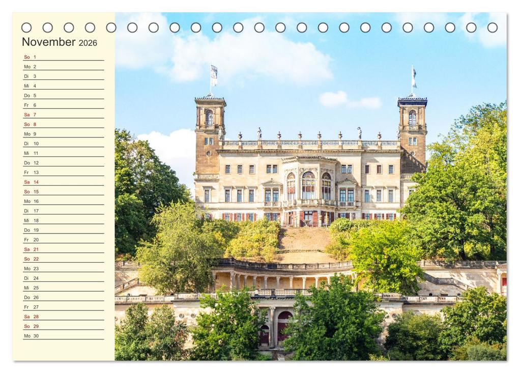 Weitere Ansicht: Dresden Terminplaner (Tischkalender 2026 DIN A5 quer), CALVENDO Monatskalender | Denise Graupner, Calvendo