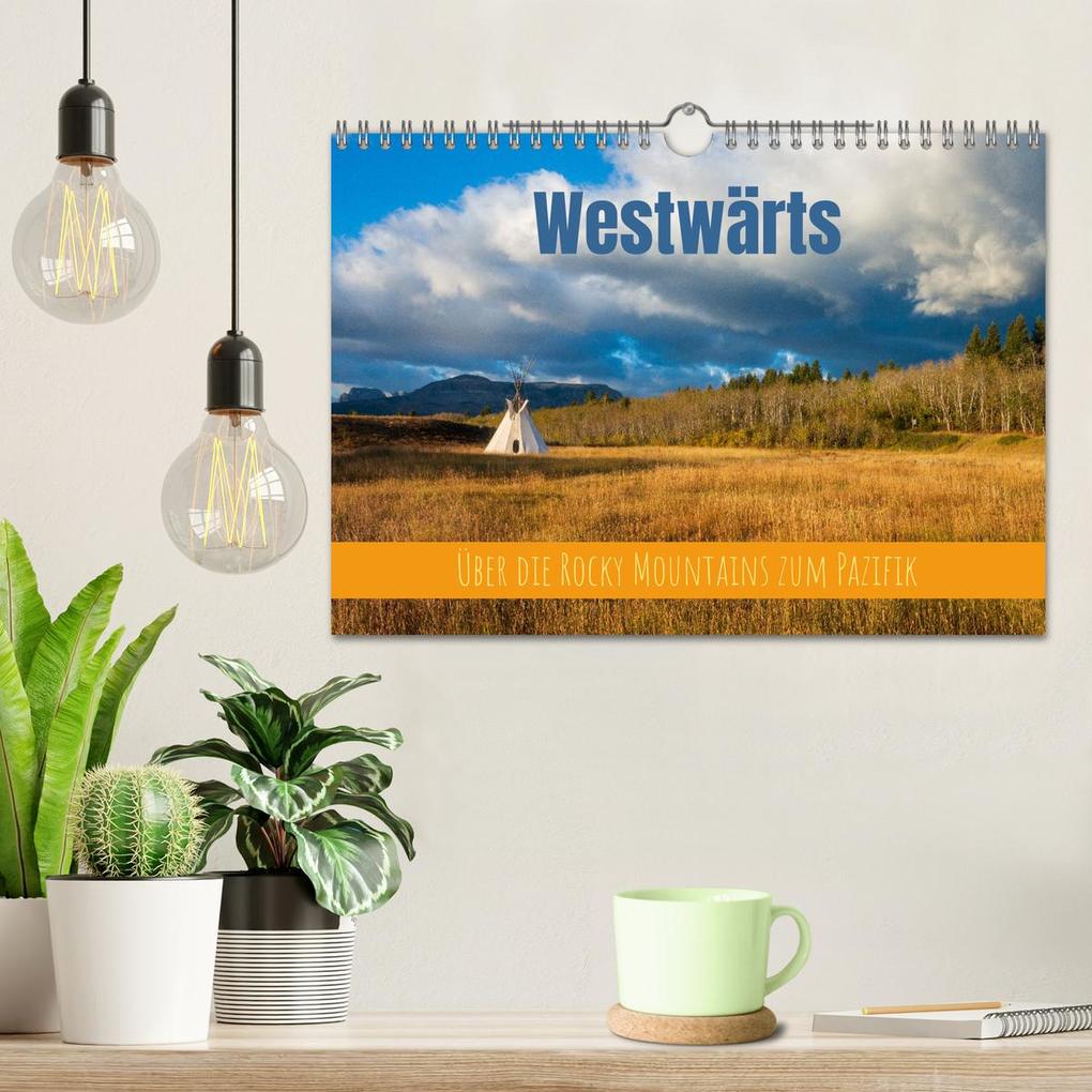 Weitere Ansicht: Westwärts - Über die Rocky Mountains zum Pazifik (Wandkalender 2026 DIN A4 quer), CALVENDO Monatskalender | Thomas Holtgräwe, Calvendo