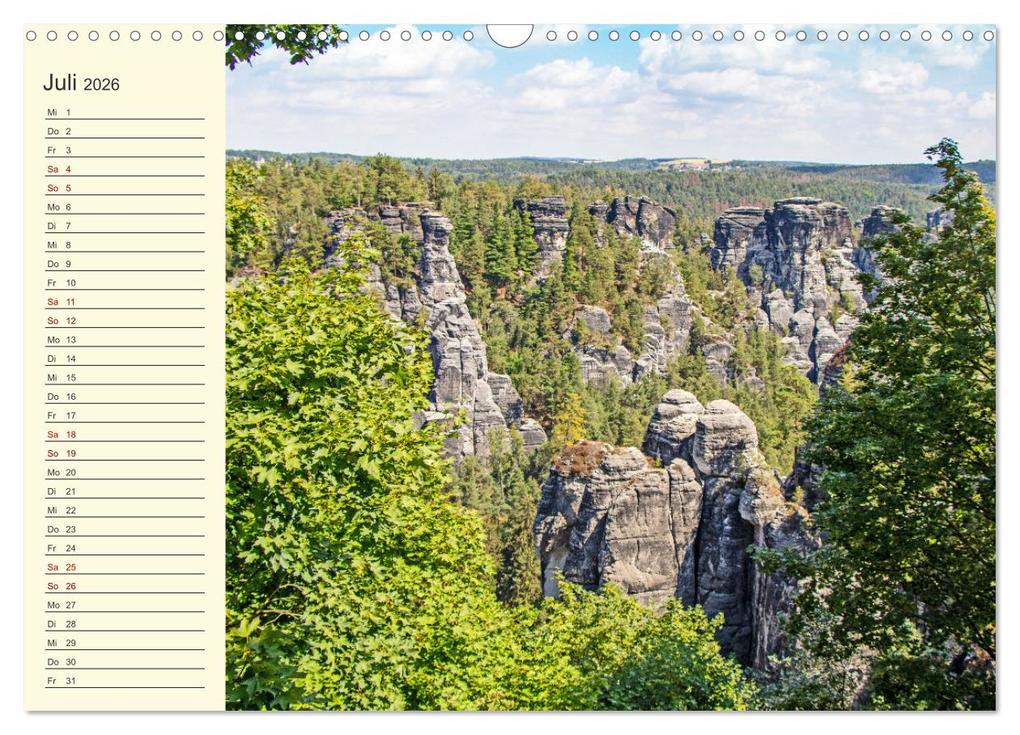 Weitere Ansicht: Dresden Terminplaner (Wandkalender 2026 DIN A3 quer), CALVENDO Monatskalender | Denise Graupner, Calvendo