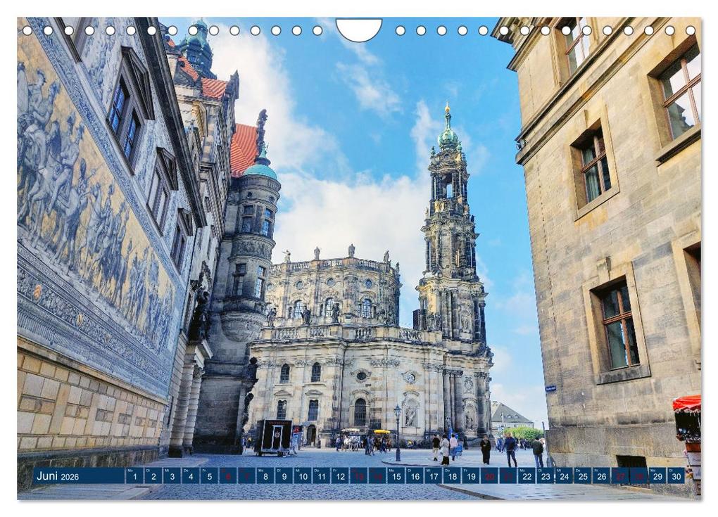 Weitere Ansicht: Dresden prachtvoll und verspielt (Wandkalender 2026 DIN A4 quer), CALVENDO Monatskalender | Gisela Kruse, Calvendo