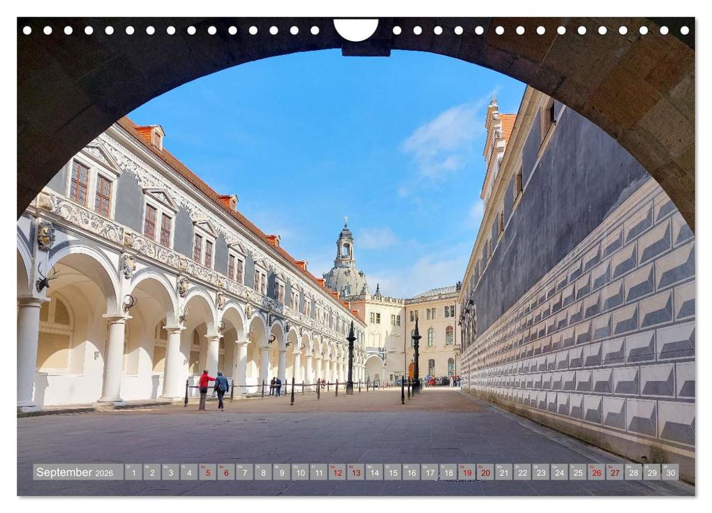 Weitere Ansicht: Dresden prachtvoll und verspielt (Wandkalender 2026 DIN A4 quer), CALVENDO Monatskalender | Gisela Kruse, Calvendo