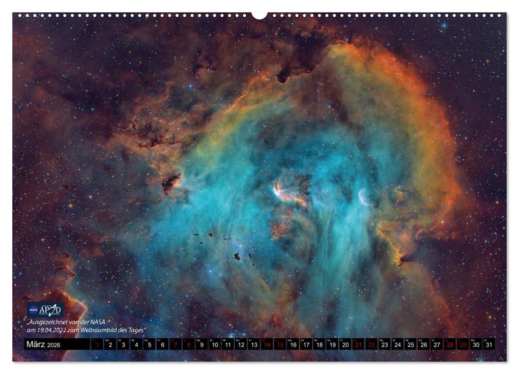Weitere Ansicht: Astrofotografie von Stefan Bemmerl (Wandkalender 2026 DIN A2 quer), CALVENDO Monatskalender | Stefan Bemmerl, Calvendo