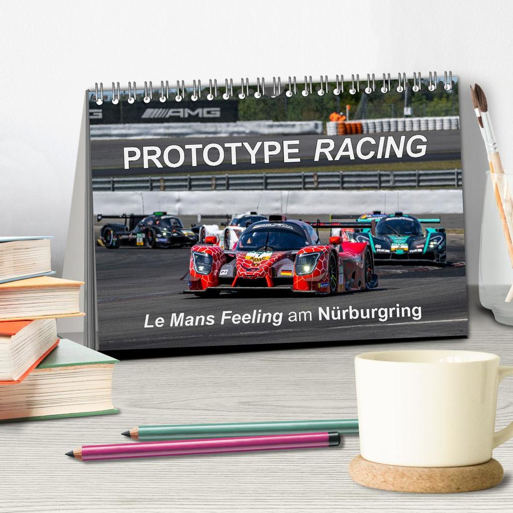 Weitere Ansicht: Prototype Racing - Le Mans Feeling am Nürburgring (Tischkalender 2026 DIN A5 quer), CALVENDO Monatskalender | Michael Schweinle & Dieter Wilczek, Calvendo