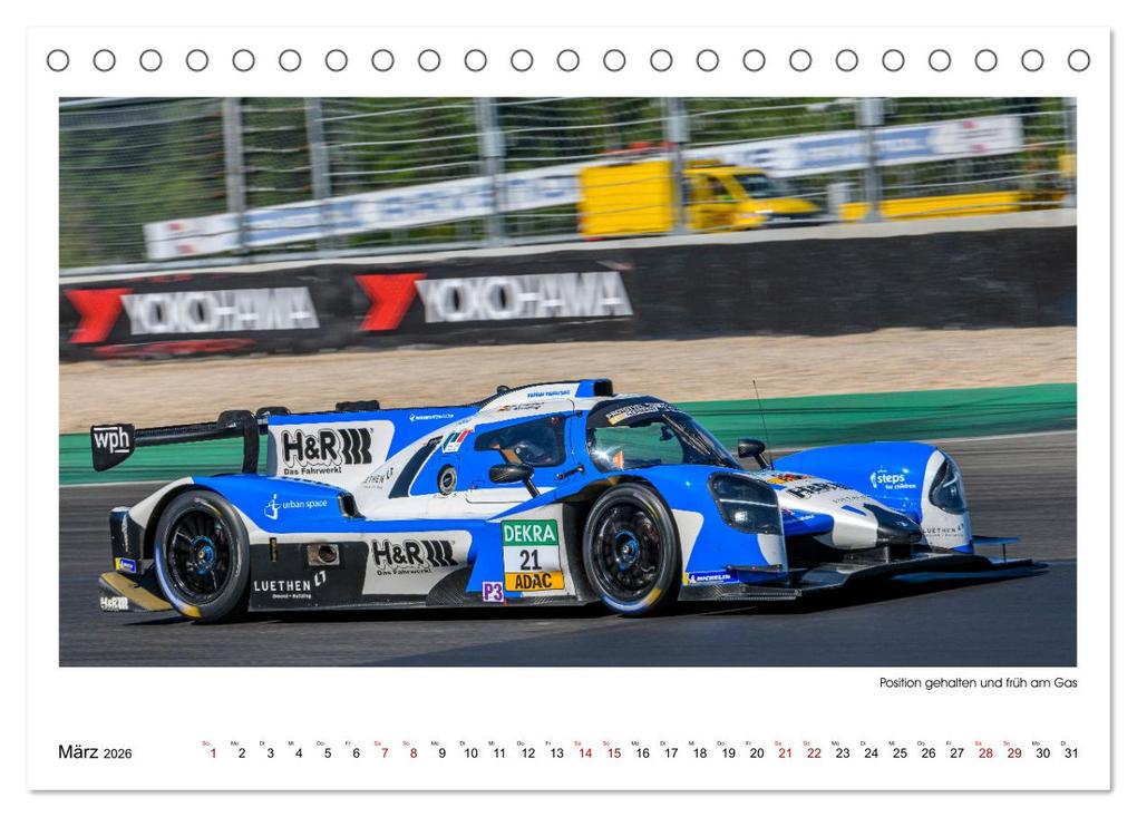 Weitere Ansicht: Prototype Racing - Le Mans Feeling am Nürburgring (Tischkalender 2026 DIN A5 quer), CALVENDO Monatskalender | Michael Schweinle & Dieter Wilczek, Calvendo