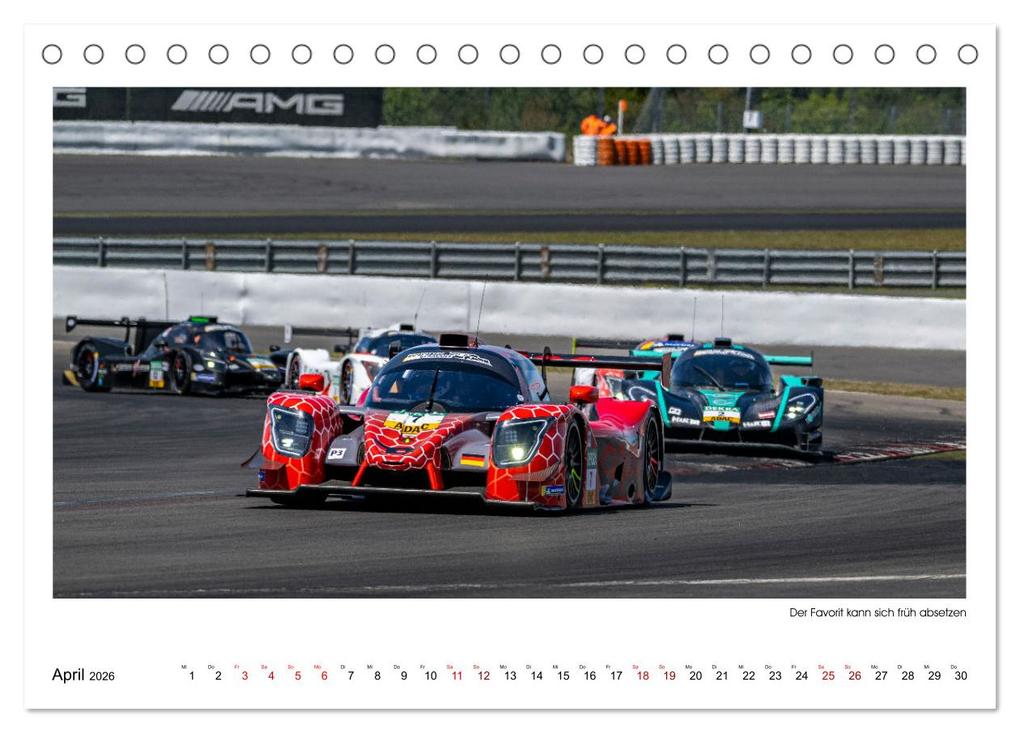 Weitere Ansicht: Prototype Racing - Le Mans Feeling am Nürburgring (Tischkalender 2026 DIN A5 quer), CALVENDO Monatskalender | Michael Schweinle & Dieter Wilczek, Calvendo