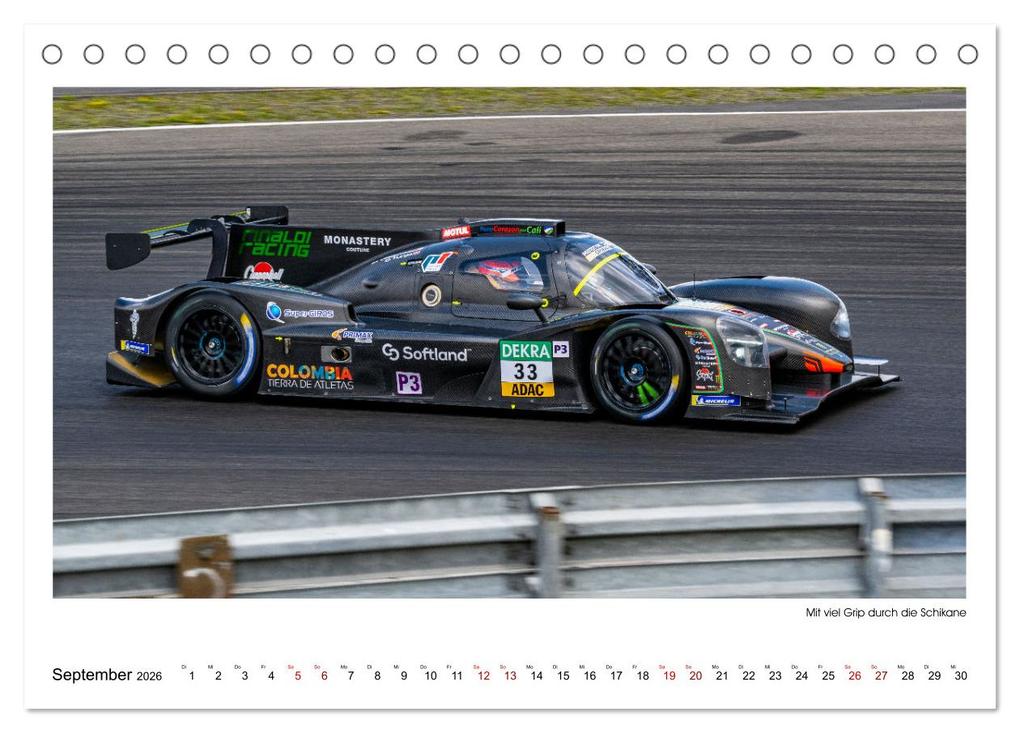Weitere Ansicht: Prototype Racing - Le Mans Feeling am Nürburgring (Tischkalender 2026 DIN A5 quer), CALVENDO Monatskalender | Michael Schweinle & Dieter Wilczek, Calvendo