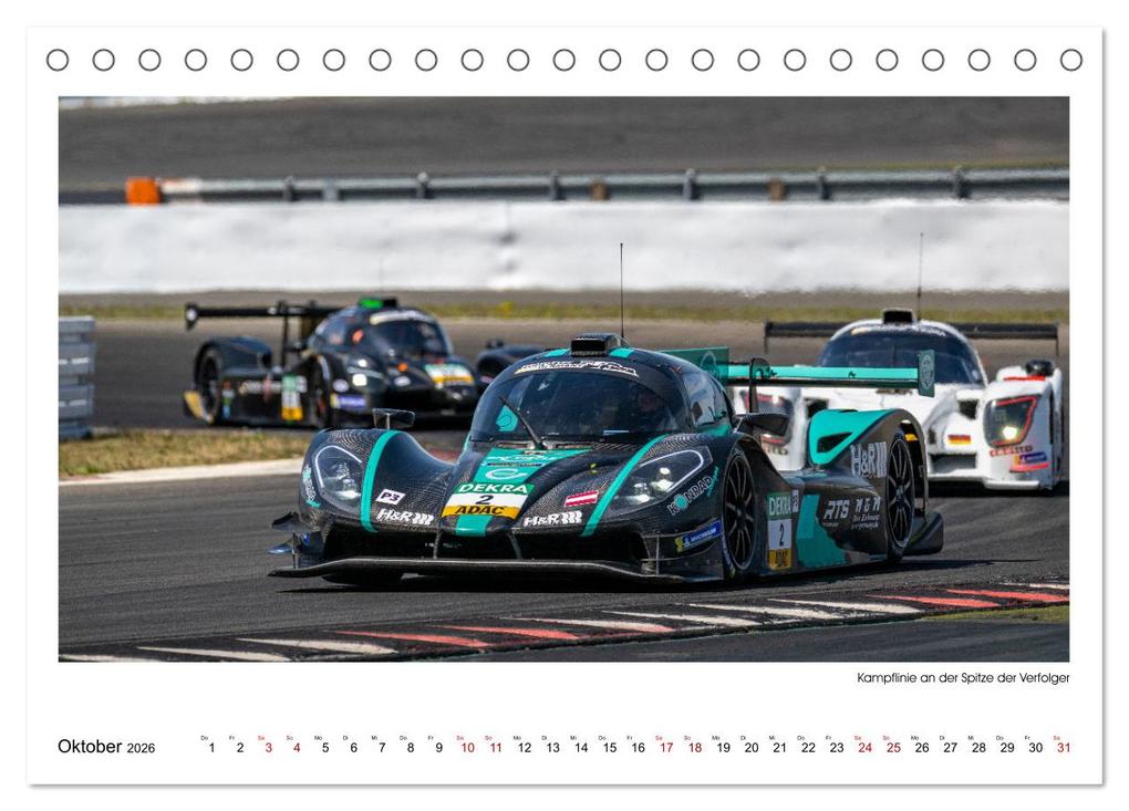 Weitere Ansicht: Prototype Racing - Le Mans Feeling am Nürburgring (Tischkalender 2026 DIN A5 quer), CALVENDO Monatskalender | Michael Schweinle & Dieter Wilczek, Calvendo