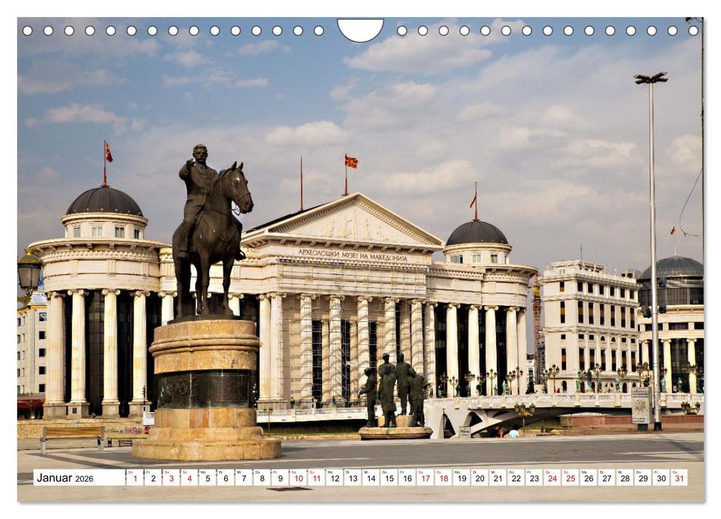 Weitere Ansicht: Nordmazedonien - Streifzüge durch eine nahezu unbekannte Kulturlandschaft (Wandkalender 2026 DIN A4 quer), CALVENDO Monatskalender | Christian Hallweger, Calvendo