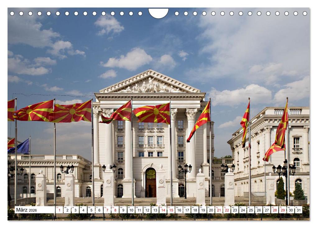 Weitere Ansicht: Nordmazedonien - Streifzüge durch eine nahezu unbekannte Kulturlandschaft (Wandkalender 2026 DIN A4 quer), CALVENDO Monatskalender | Christian Hallweger, Calvendo