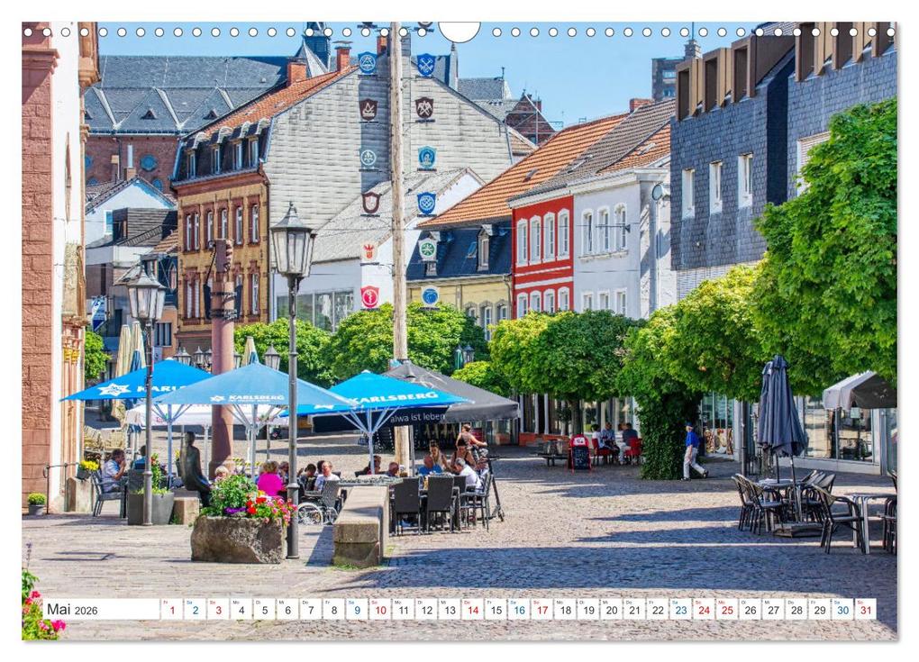 Weitere Ansicht: Sankt Ingbert - Charmante Kleinstadt im Saarland (Wandkalender 2026 DIN A3 quer), CALVENDO Monatskalender | Thomas Bartruff, Calvendo