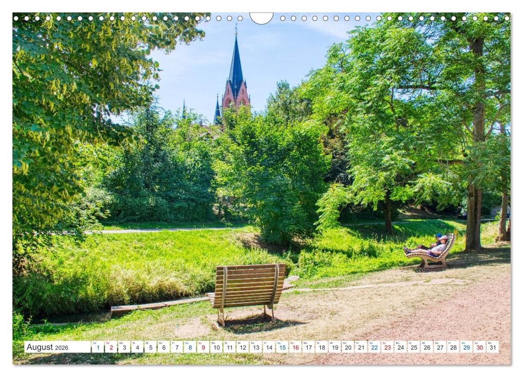 Weitere Ansicht: Sankt Ingbert - Charmante Kleinstadt im Saarland (Wandkalender 2026 DIN A3 quer), CALVENDO Monatskalender | Thomas Bartruff, Calvendo