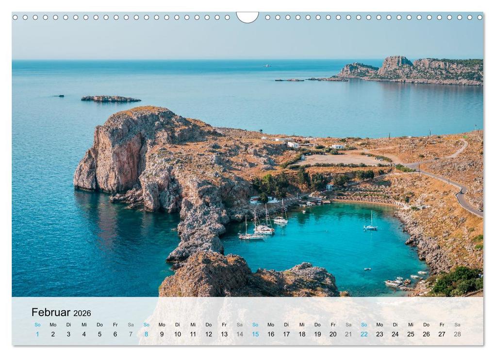 Weitere Ansicht: Rhodos - Die Highlights der Insel (Wandkalender 2026 DIN A3 quer), CALVENDO Monatskalender | Thomas und Elisabeth Jastram, Calvendo, Thomas / Jastram, Elisabeth Jastram