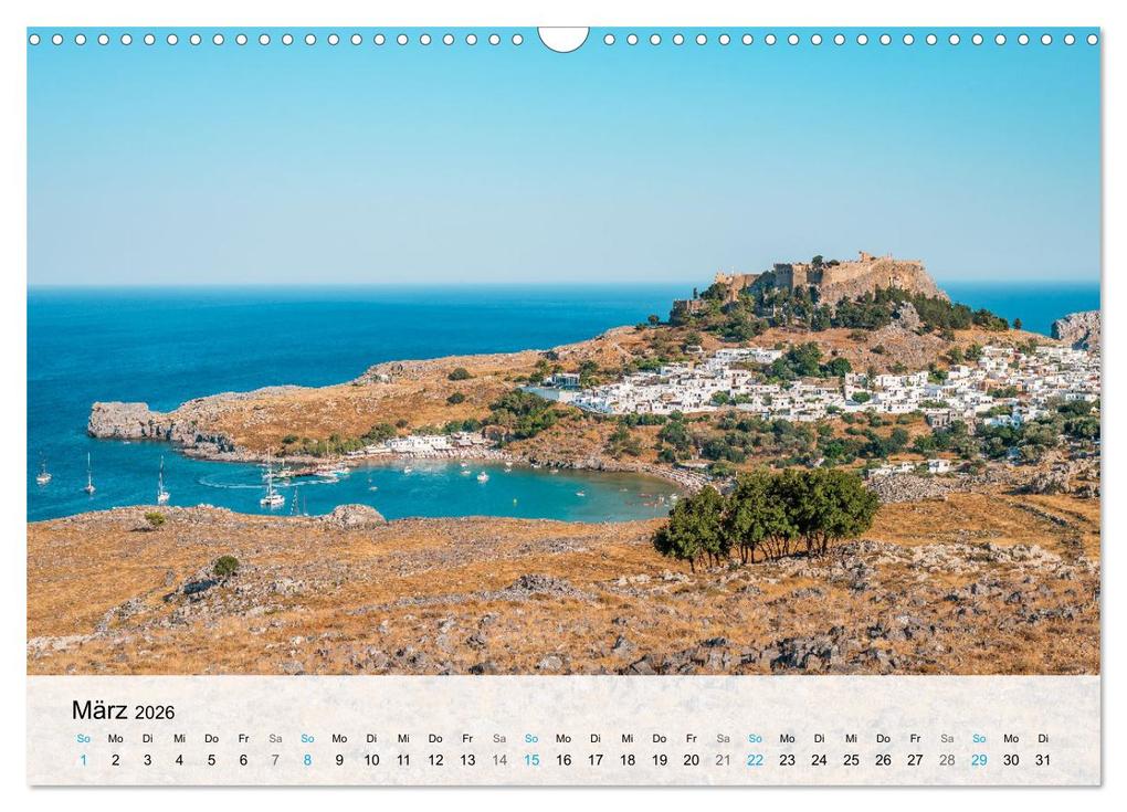 Weitere Ansicht: Rhodos - Die Highlights der Insel (Wandkalender 2026 DIN A3 quer), CALVENDO Monatskalender | Thomas und Elisabeth Jastram, Calvendo, Thomas / Jastram, Elisabeth Jastram
