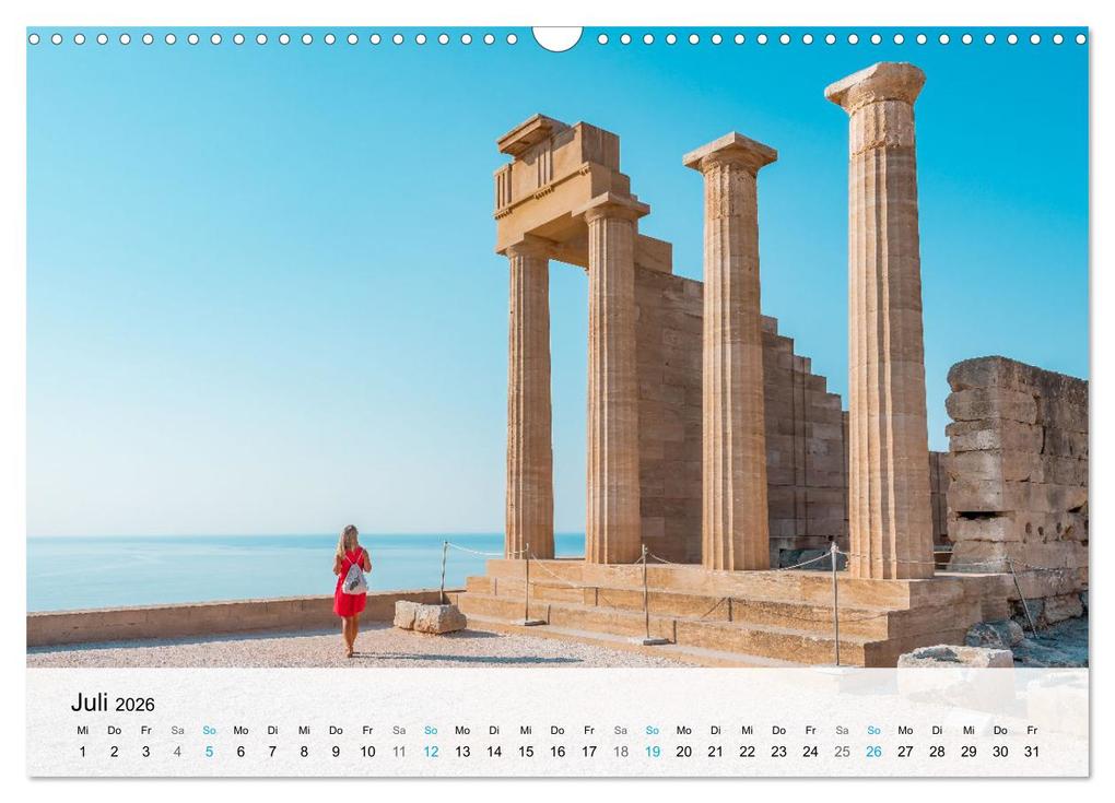 Weitere Ansicht: Rhodos - Die Highlights der Insel (Wandkalender 2026 DIN A3 quer), CALVENDO Monatskalender | Thomas und Elisabeth Jastram, Calvendo, Thomas / Jastram, Elisabeth Jastram