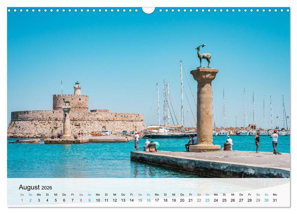 Weitere Ansicht: Rhodos - Die Highlights der Insel (Wandkalender 2026 DIN A3 quer), CALVENDO Monatskalender | Thomas und Elisabeth Jastram, Calvendo, Thomas / Jastram, Elisabeth Jastram