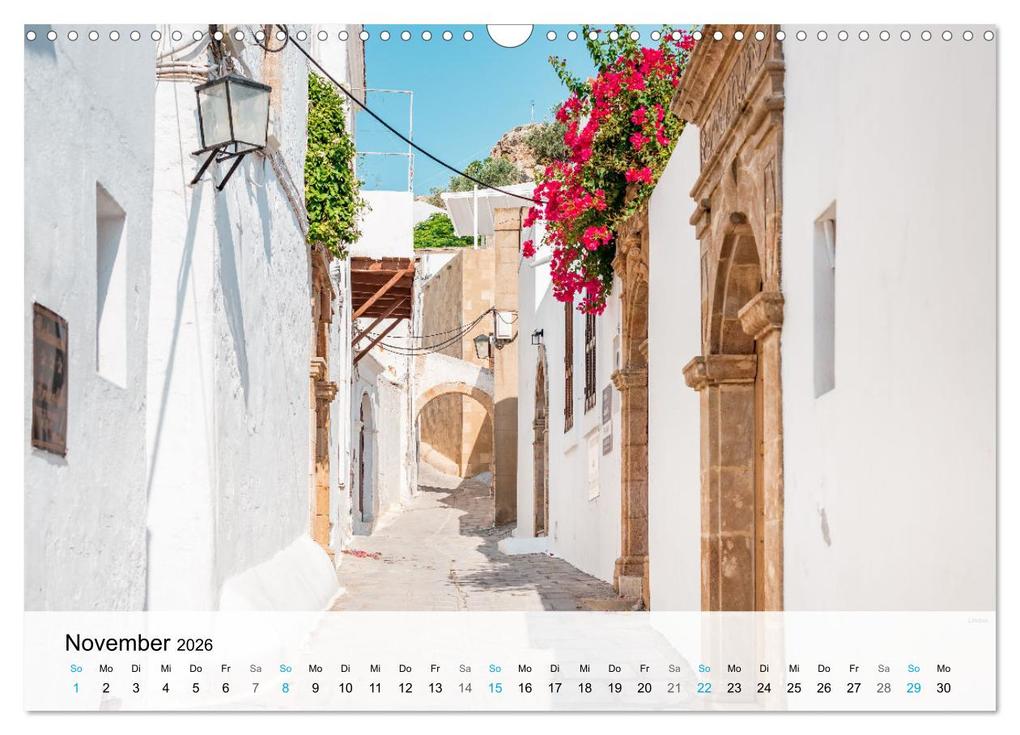 Weitere Ansicht: Rhodos - Die Highlights der Insel (Wandkalender 2026 DIN A3 quer), CALVENDO Monatskalender | Thomas und Elisabeth Jastram, Calvendo, Thomas / Jastram, Elisabeth Jastram