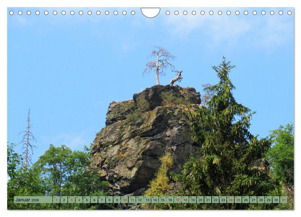 Weitere Ansicht: Frankenwald - Wandern in Oberfranken und Thüringen (Wandkalender 2026 DIN A4 quer), CALVENDO Monatskalender | Martin Gillner, Calvendo