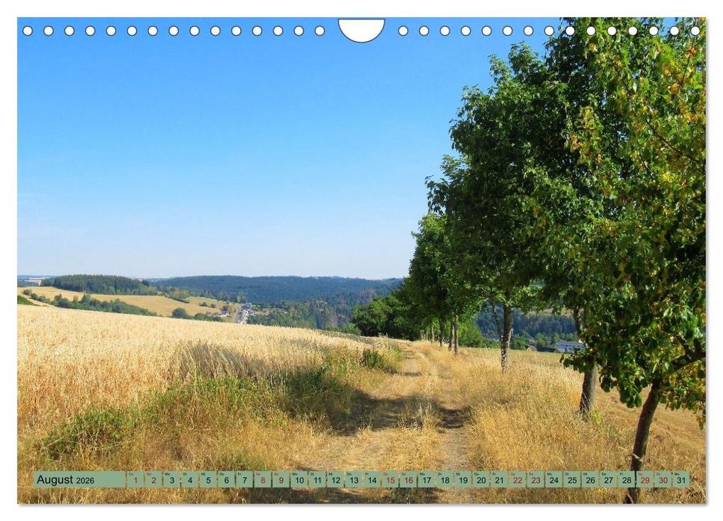 Weitere Ansicht: Frankenwald - Wandern in Oberfranken und Thüringen (Wandkalender 2026 DIN A4 quer), CALVENDO Monatskalender | Martin Gillner, Calvendo