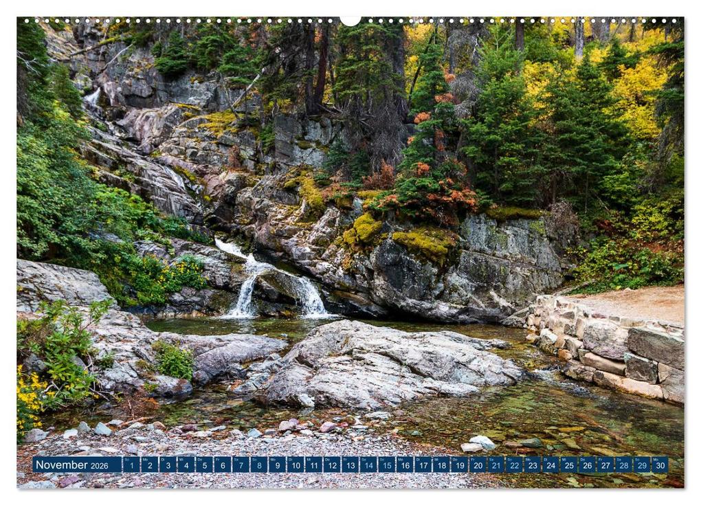 Weitere Ansicht: Glacier National Park - Abenteuer in den Rocky Mountains (Wandkalender 2026 DIN A2 quer), CALVENDO Monatskalender | Thomas Holtgräwe, Calvendo