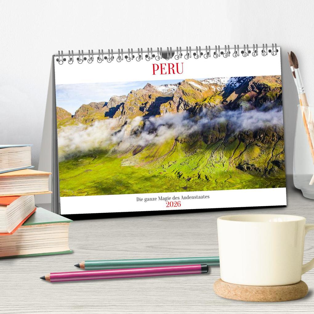 Weitere Ansicht: Peru - Magie der Anden (Tischkalender 2026 DIN A5 quer), CALVENDO Monatskalender | Gunnar Lentz, Calvendo