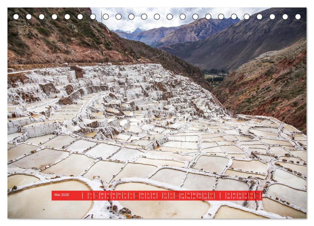 Weitere Ansicht: Peru - Magie der Anden (Tischkalender 2026 DIN A5 quer), CALVENDO Monatskalender | Gunnar Lentz, Calvendo
