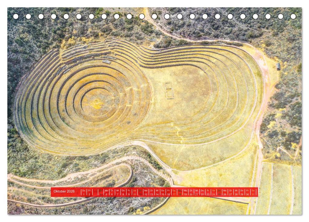 Weitere Ansicht: Peru - Magie der Anden (Tischkalender 2026 DIN A5 quer), CALVENDO Monatskalender | Gunnar Lentz, Calvendo