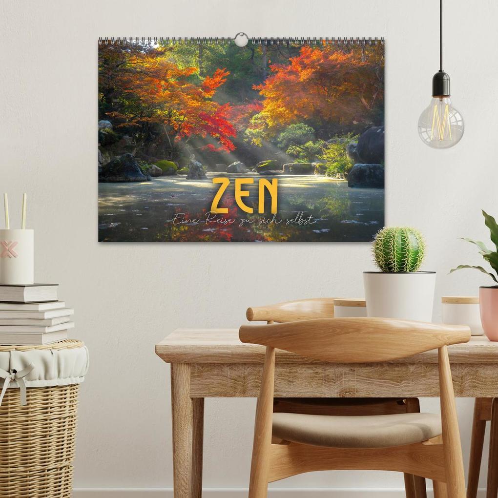 Weitere Ansicht: ZEN - Eine Reise zu sich selbst (Wandkalender 2026 DIN A3 quer), CALVENDO Monatskalender | SF SF, Calvendo, SF