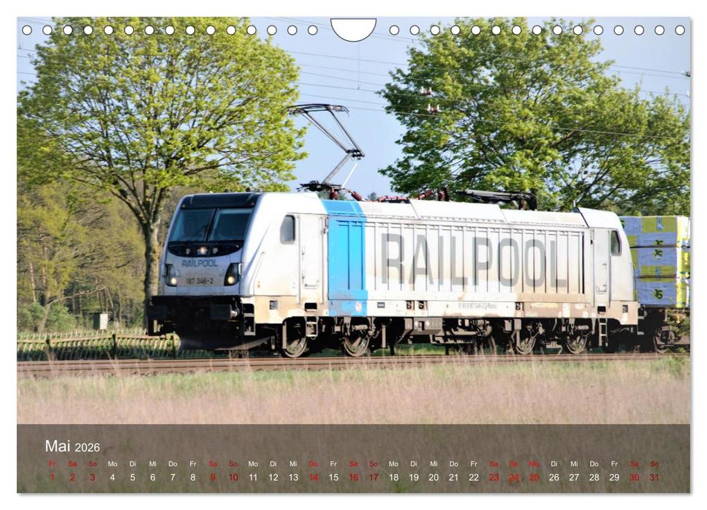 Weitere Ansicht: E-Loks - Bahn-Impressionen (Wandkalender 2026 DIN A4 quer), CALVENDO Monatskalender | Calvendo, Günther Klünder