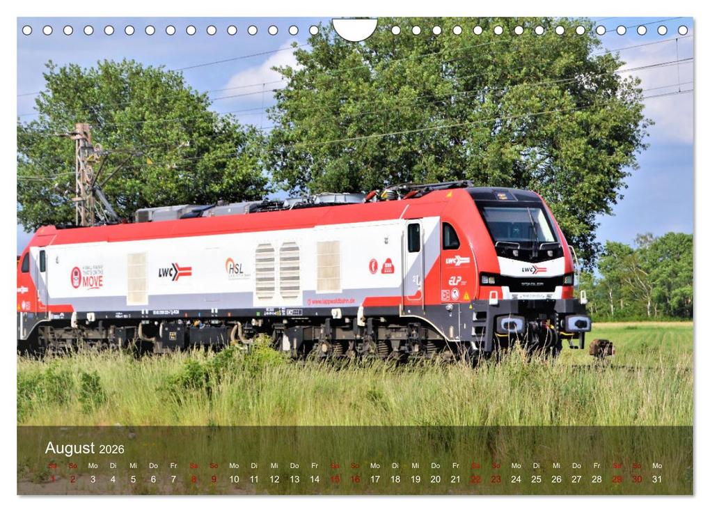 Weitere Ansicht: E-Loks - Bahn-Impressionen (Wandkalender 2026 DIN A4 quer), CALVENDO Monatskalender | Calvendo, Günther Klünder