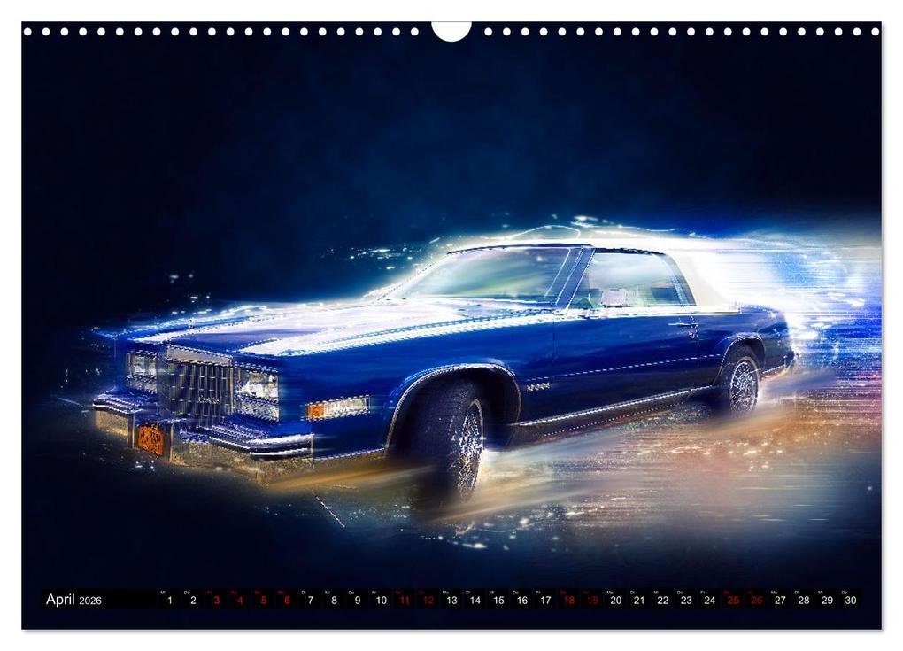 Weitere Ansicht: US Muscle Cars Legendäre Amerikanische Traumwagen (Wandkalender 2026 DIN A3 quer), CALVENDO Monatskalender | Calvendo, Dirk Meutzner
