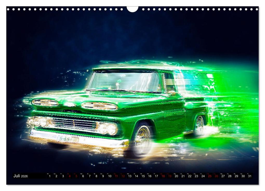 Weitere Ansicht: US Muscle Cars Legendäre Amerikanische Traumwagen (Wandkalender 2026 DIN A3 quer), CALVENDO Monatskalender | Calvendo, Dirk Meutzner