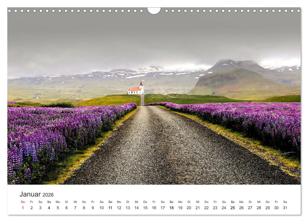 Weitere Ansicht: Weisheit - Der Weg ist das Ziel (Wandkalender 2026 DIN A3 quer), CALVENDO Monatskalender | Calvendo, SF, SF SF