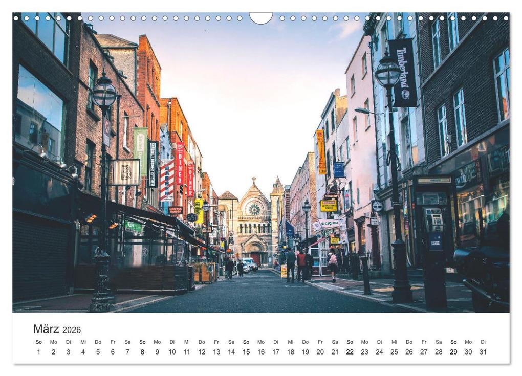 Weitere Ansicht: Dublin - Irlands beeindruckende Hauptstadt. (Wandkalender 2026 DIN A3 quer), CALVENDO Monatskalender | Calvendo, SF, SF SF