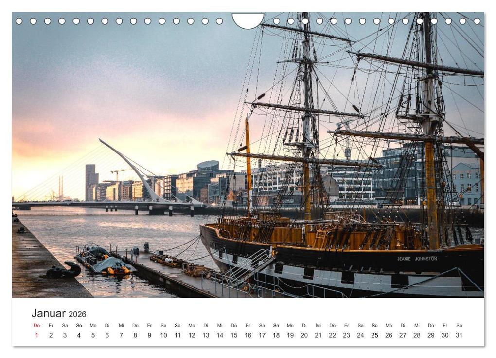 Weitere Ansicht: Dublin - Irlands beeindruckende Hauptstadt. (Wandkalender 2026 DIN A4 quer), CALVENDO Monatskalender | Calvendo, SF, SF SF