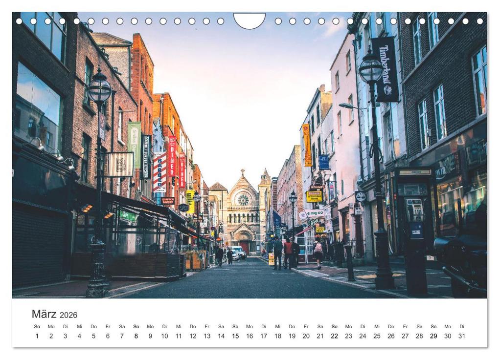 Weitere Ansicht: Dublin - Irlands beeindruckende Hauptstadt. (Wandkalender 2026 DIN A4 quer), CALVENDO Monatskalender | Calvendo, SF, SF SF