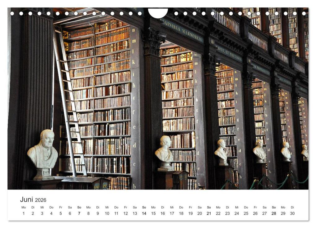 Weitere Ansicht: Dublin - Irlands beeindruckende Hauptstadt. (Wandkalender 2026 DIN A4 quer), CALVENDO Monatskalender | Calvendo, SF, SF SF
