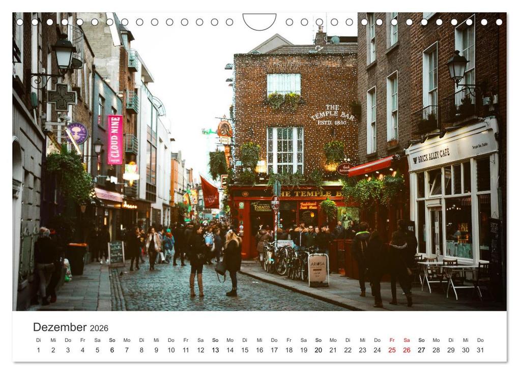 Weitere Ansicht: Dublin - Irlands beeindruckende Hauptstadt. (Wandkalender 2026 DIN A4 quer), CALVENDO Monatskalender | Calvendo, SF, SF SF