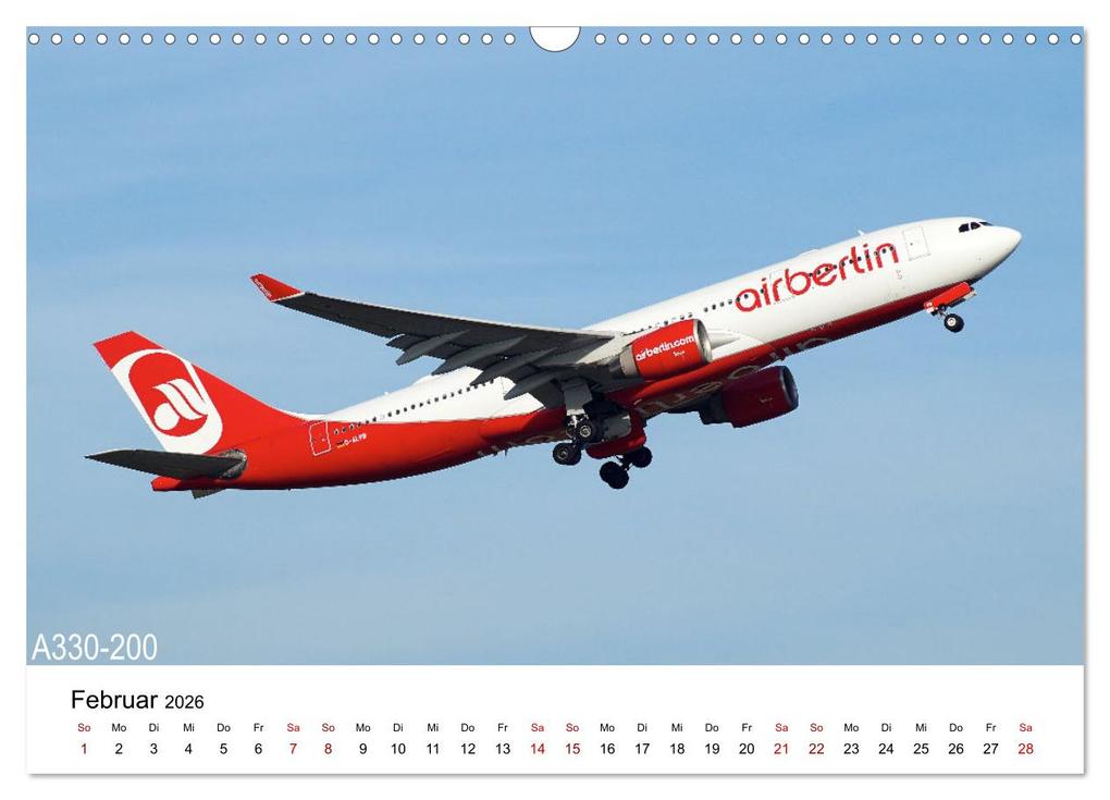 Weitere Ansicht: Flugzeuge von Airbus (Wandkalender 2026 DIN A3 quer), CALVENDO Monatskalender | Jakob Otto, Calvendo
