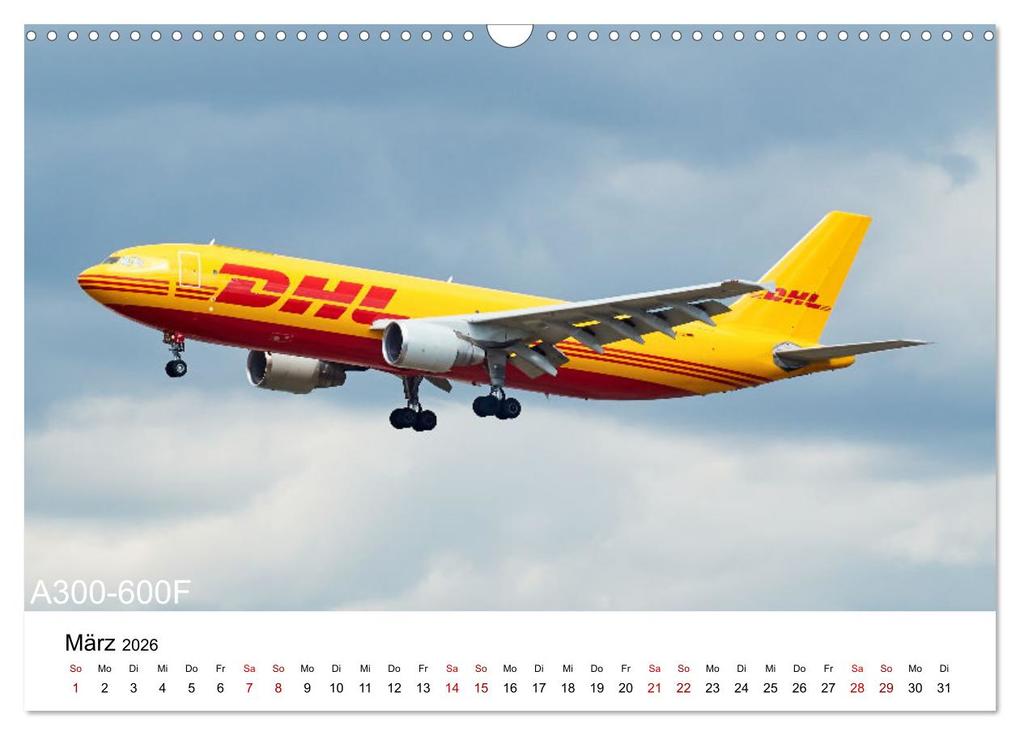 Weitere Ansicht: Flugzeuge von Airbus (Wandkalender 2026 DIN A3 quer), CALVENDO Monatskalender | Jakob Otto, Calvendo