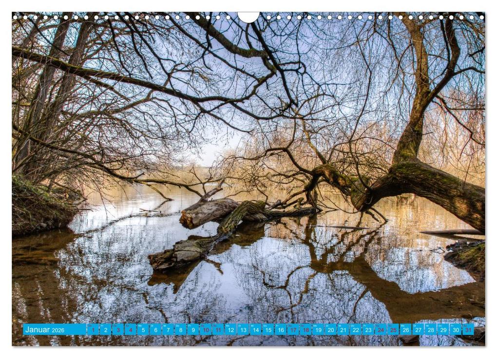 Weitere Ansicht: Natur pur - Volkach am Main (Wandkalender 2026 DIN A3 quer), CALVENDO Monatskalender | saschahaas photography, Calvendo
