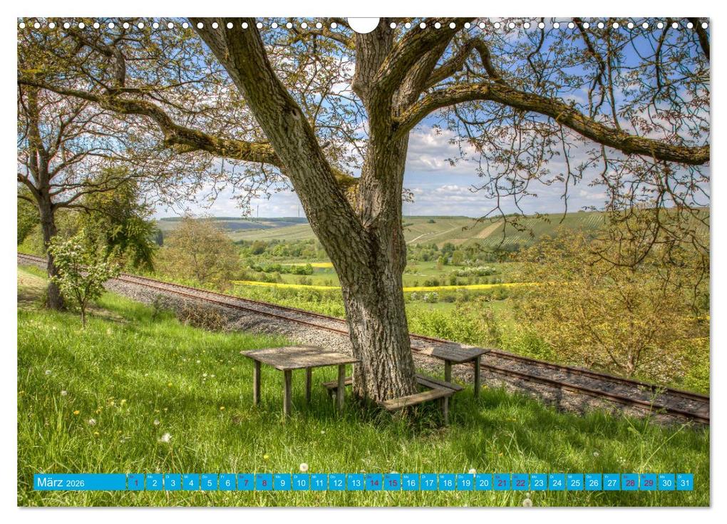 Weitere Ansicht: Natur pur - Volkach am Main (Wandkalender 2026 DIN A3 quer), CALVENDO Monatskalender | saschahaas photography, Calvendo